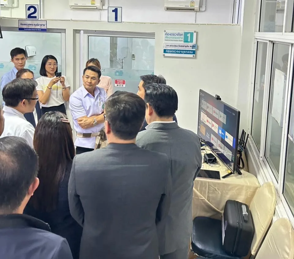 นำเสนอบริการ Telemedicine ผ่าน NT NET PLAY C nema แก่กระทรวงสาธารณสุข