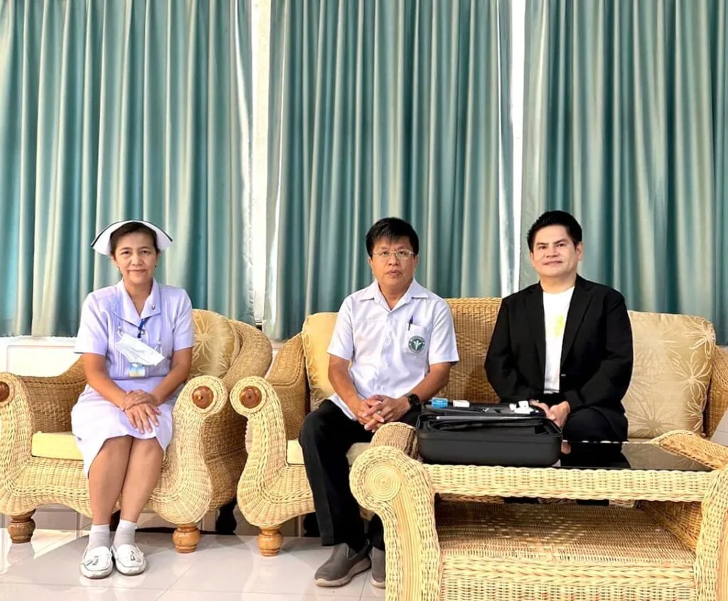 ส่งมอบระบบและอุปกรณ์ Telemedicine — รพ.สมเด็จพระยุพราชตะพานหิน จ.พิจิตร